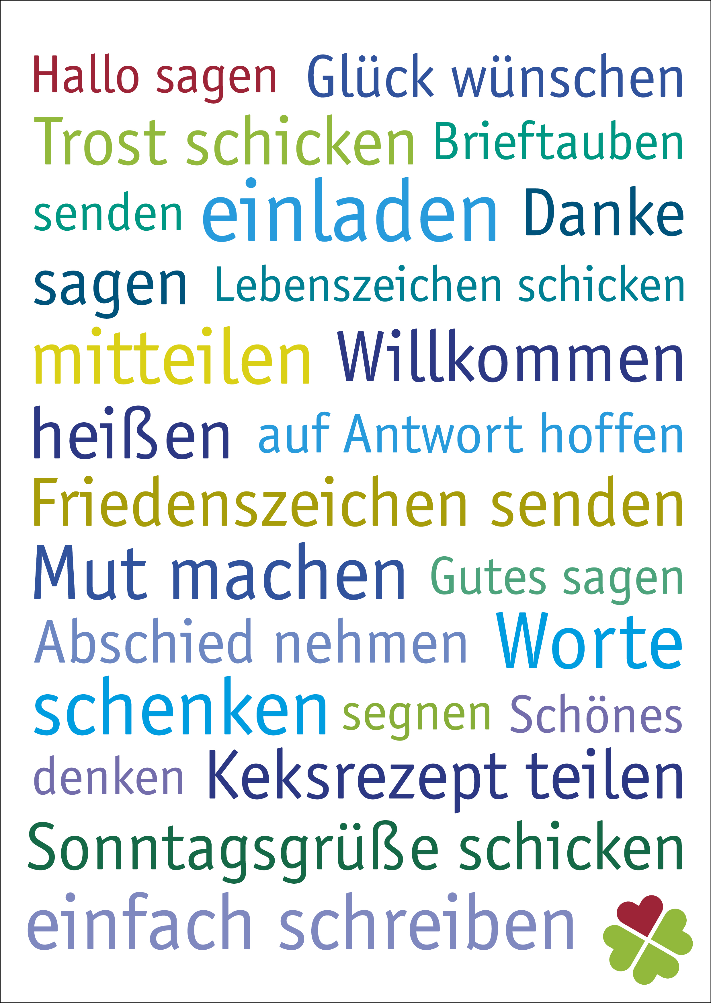 Postkarte · Hallo Postkarte · Hallo