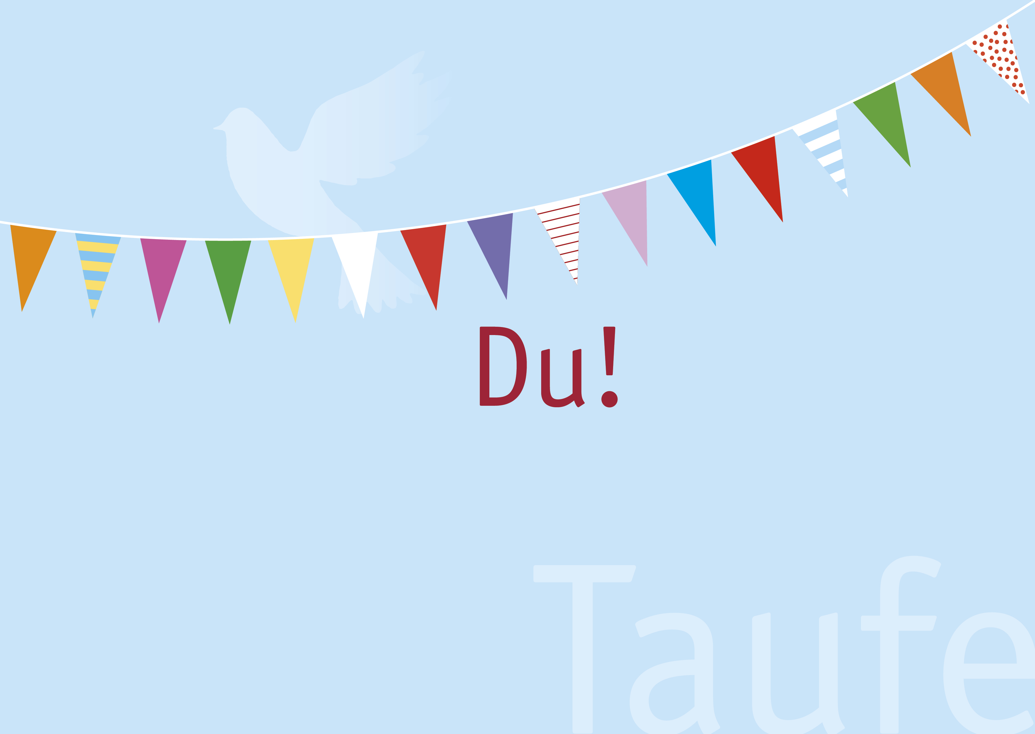 Klappkarte · Taufe Klappkarte · Taufe