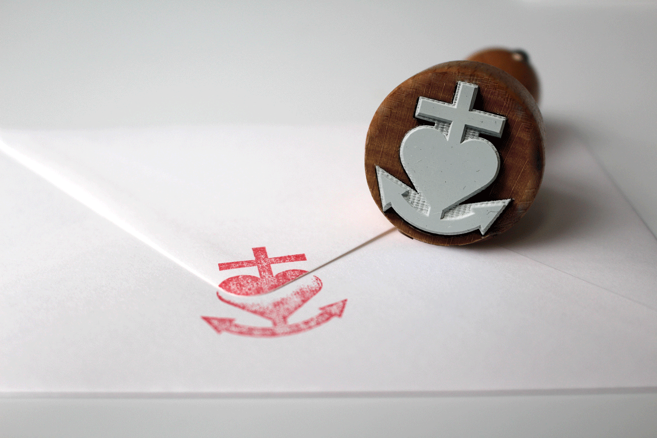 Stempel · Ankerkreuz