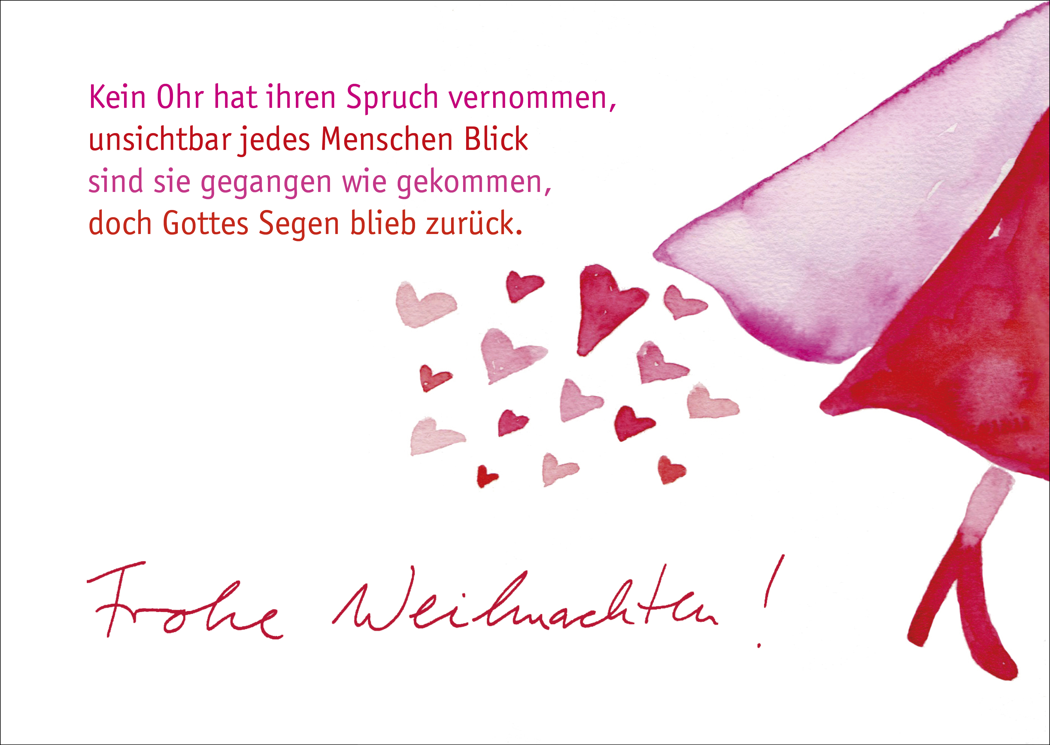Klappkarte · Weihnachtslied Klappkarte · Weihnachtslied
