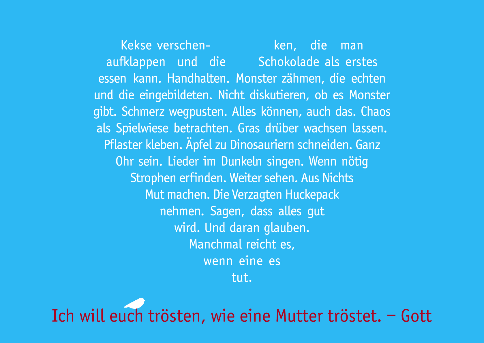 Klappkarte · Mut Klappkarte · Mut