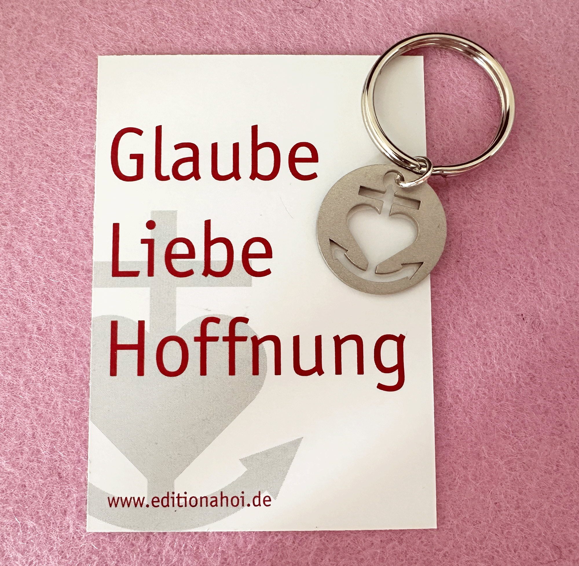 Ankerkreuz · Schlüsselanhänger Ankerkreuz · Schlüsselanhänger