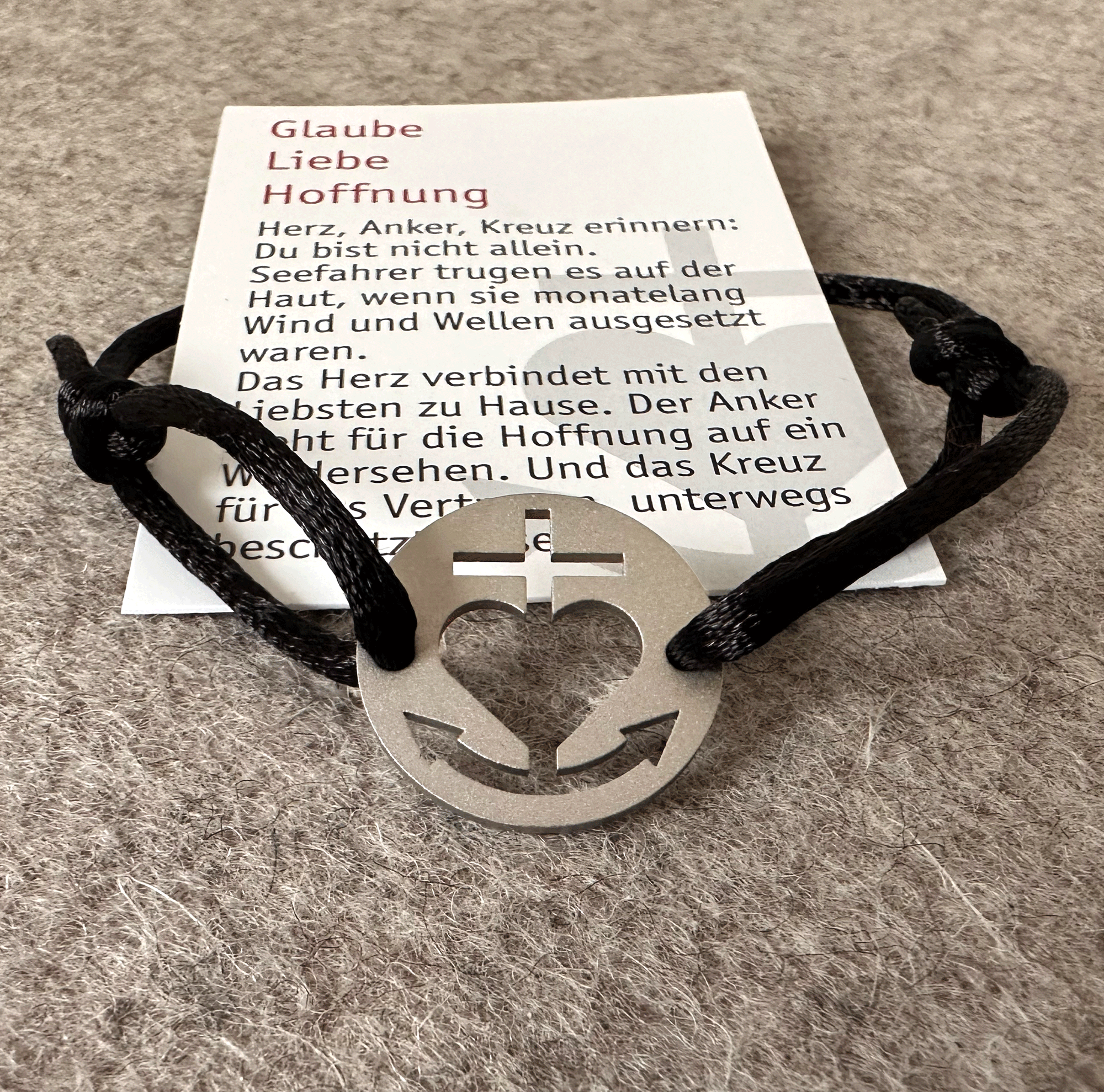 Ankerkreuz · Armband