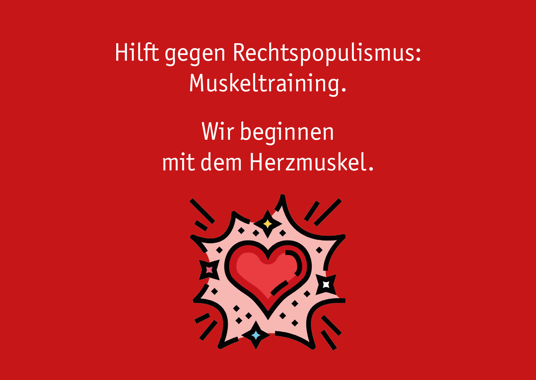 Postkarte · Populismus Postkarte · Populismus