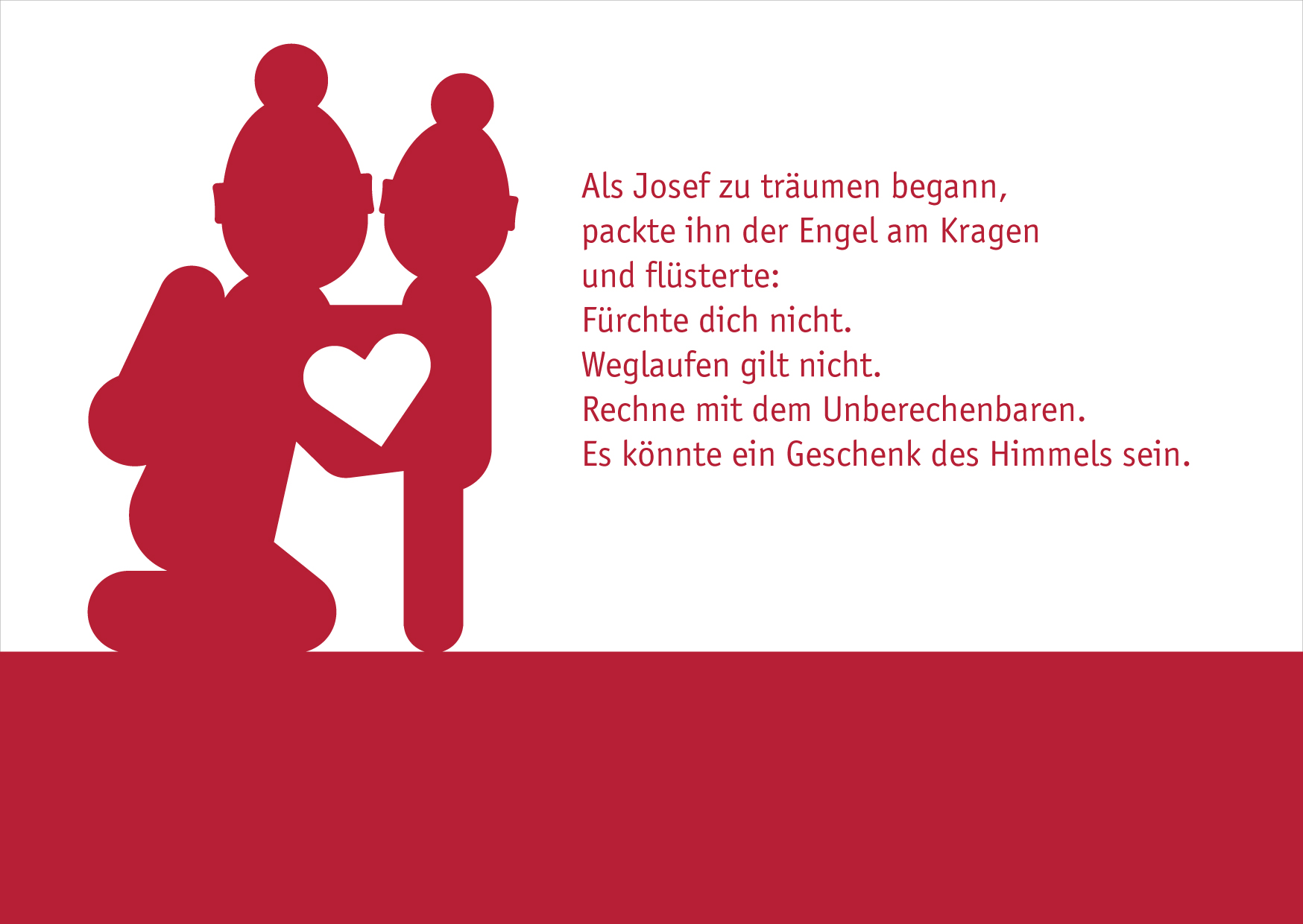 Klappkarte · Josef Klappkarte · Josef