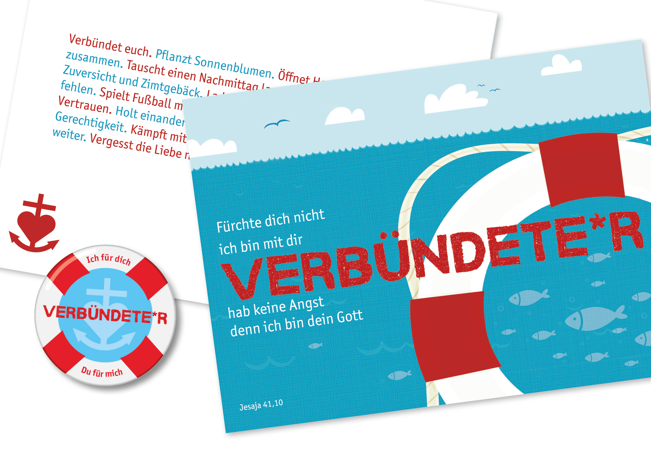 Jahreslosung 2027 ·  Karten, Plakate & Button